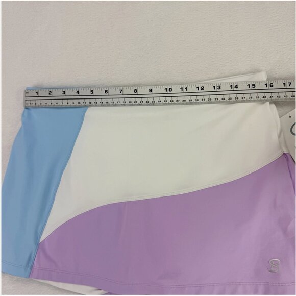 Sofibella Palm Beach 13" Skort Skirt Pickleball Tennis Golf UPF Wicking Active - Picture 15 of 16